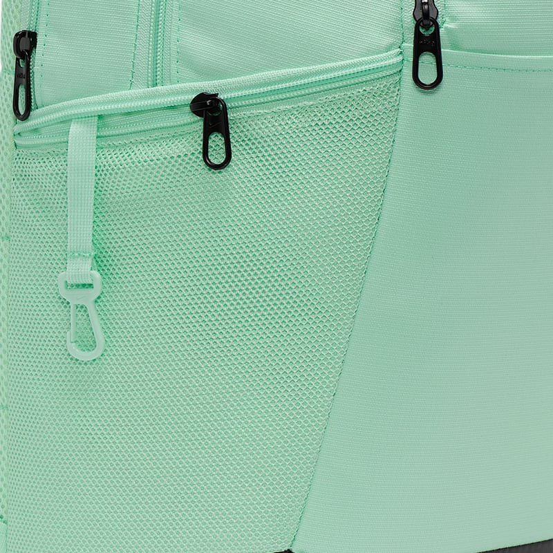 Nike Brasilia Fabric Backpack Unisex Foam Mint Green & Black & White DH7709-353