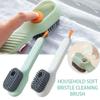Automatic Press Liquid Shoe Brush Soft-bristled Laundry Cleaning Brush Household Add Hydraulic Clothes Shoes Brush Cleaner Tools