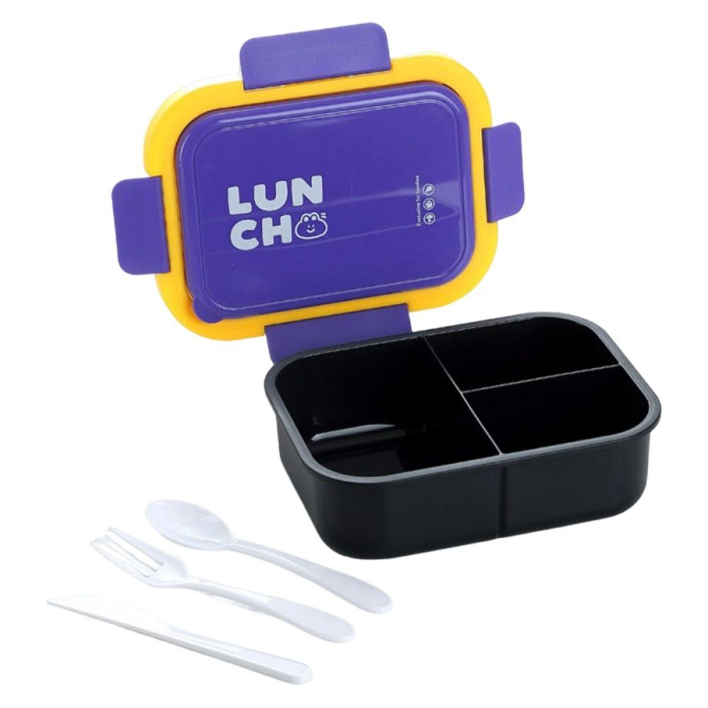 With Fork and Spoon Lunch Box Reusable Leakproof Food Storage Box High Capacity 1300 ml Insulated Lunch Container Box Worker