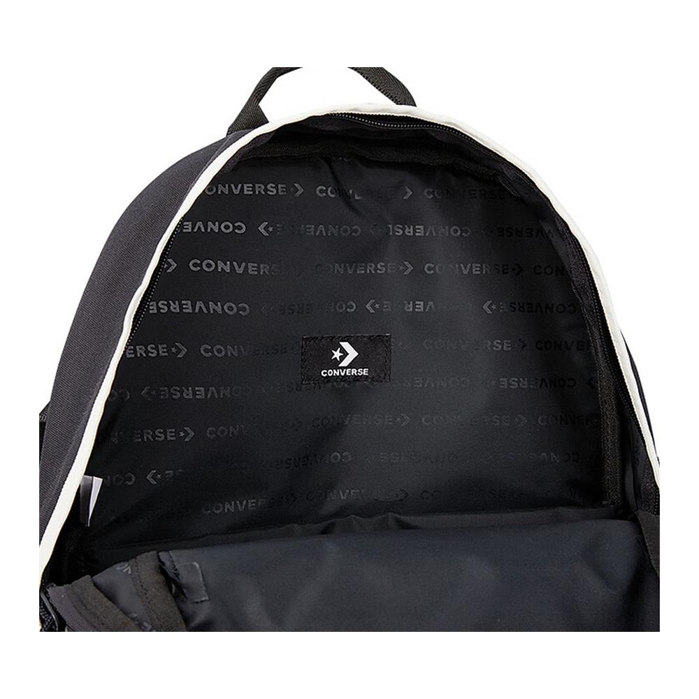 New Converse Polyester Backpack Medium Size Unisex Black 10026647-A09