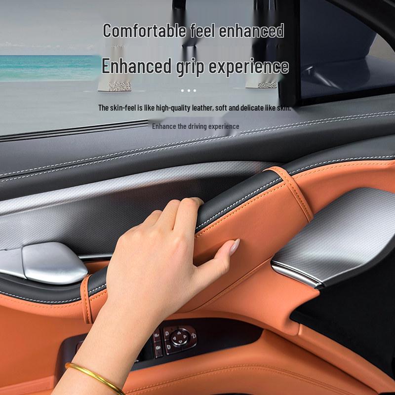 BYD Seagull 07EV Door Handle Leather Protective Cover Pad