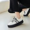Spring and Autumn Seasons Little White Shoes Female 2024 New Thick Bottom Elevated Increase Casual Board Shoes Women Shoes