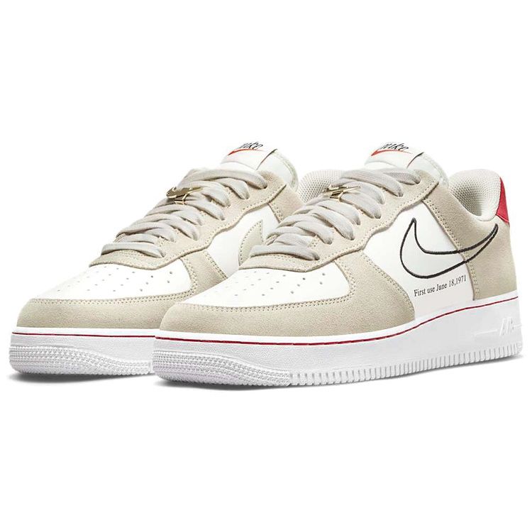 Nike Air Force 1 07 LV8 Мужские кроссовки первого использования Коричневые светло-каменные черные DB3597-100