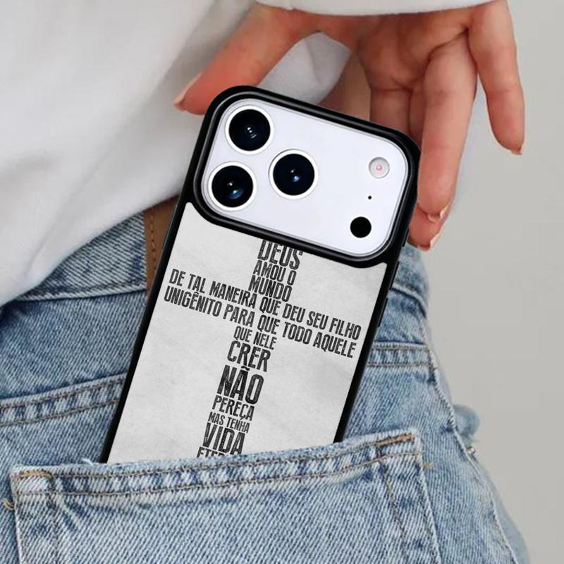 Христианство Молитва Господня Чехол для телефона для iPhone 16e 15 14 13 12 17 Pro Max Plus Air 17pro Чехол Coque