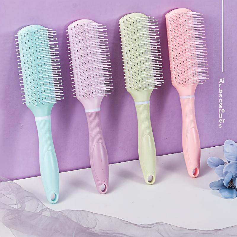 Щетка 2-в-1 для распутывания волос и массажа кожи головы — для влажных и сухих волос всех типов