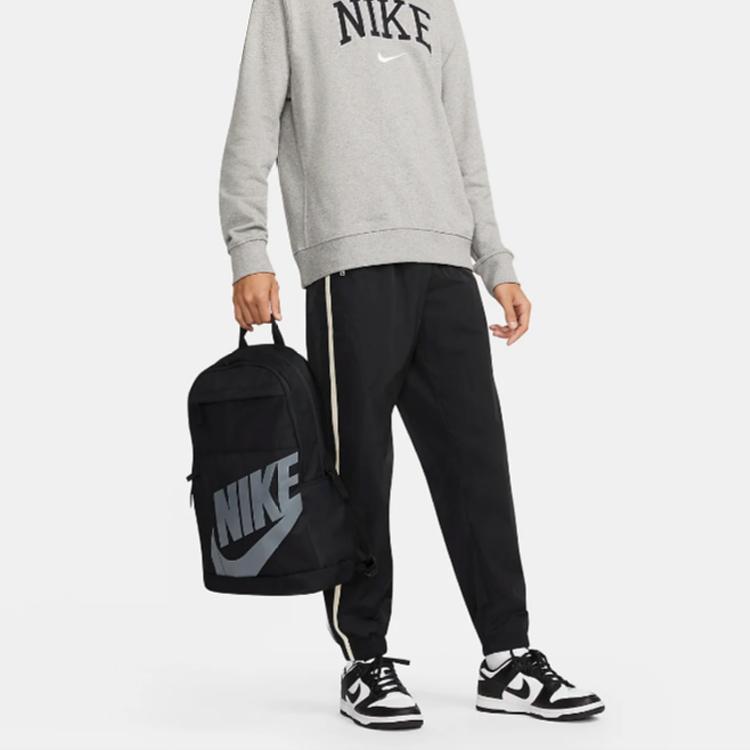 Nike Рюкзак полиэстеровый обычный унисекс чисто черный DD0559-011