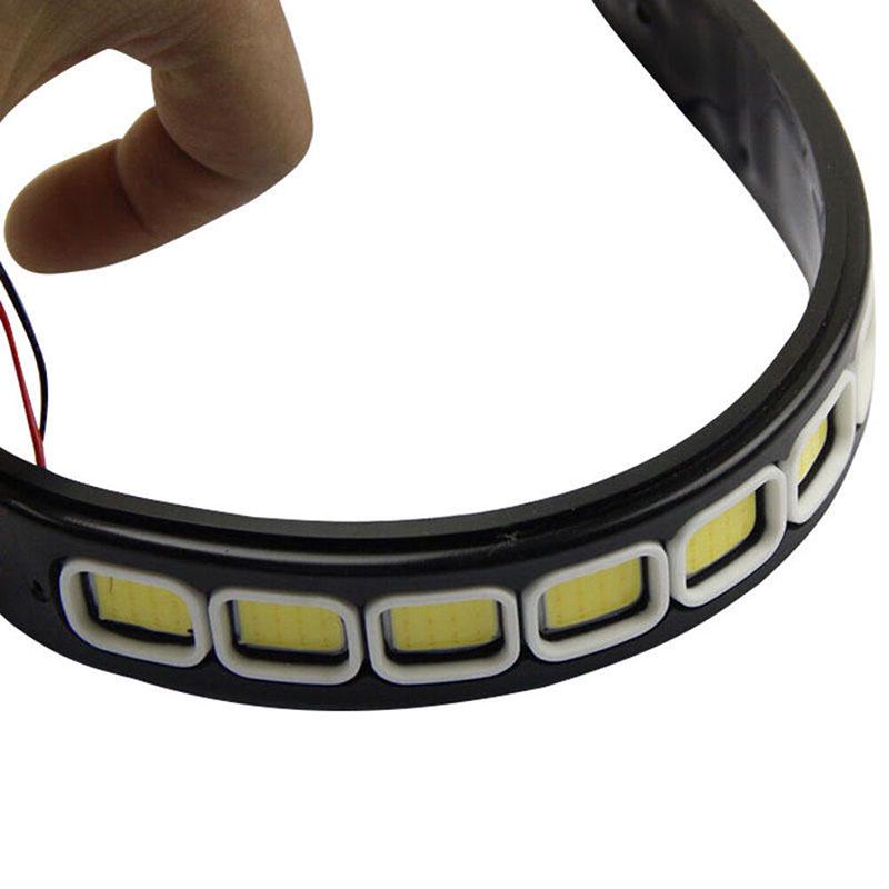 1X 10Led 12V Дневная полосовая лампа Противотуманная фара для вождения автомобиля Водонепроницаемая