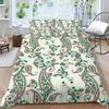 Комплект постельного белья с 3D-принтом пейсли, одеяло и наволочка в богемном стиле, 2/3 шт. AU220 * 240, полный размер, мягкое и быстросохнущее украшение для дома