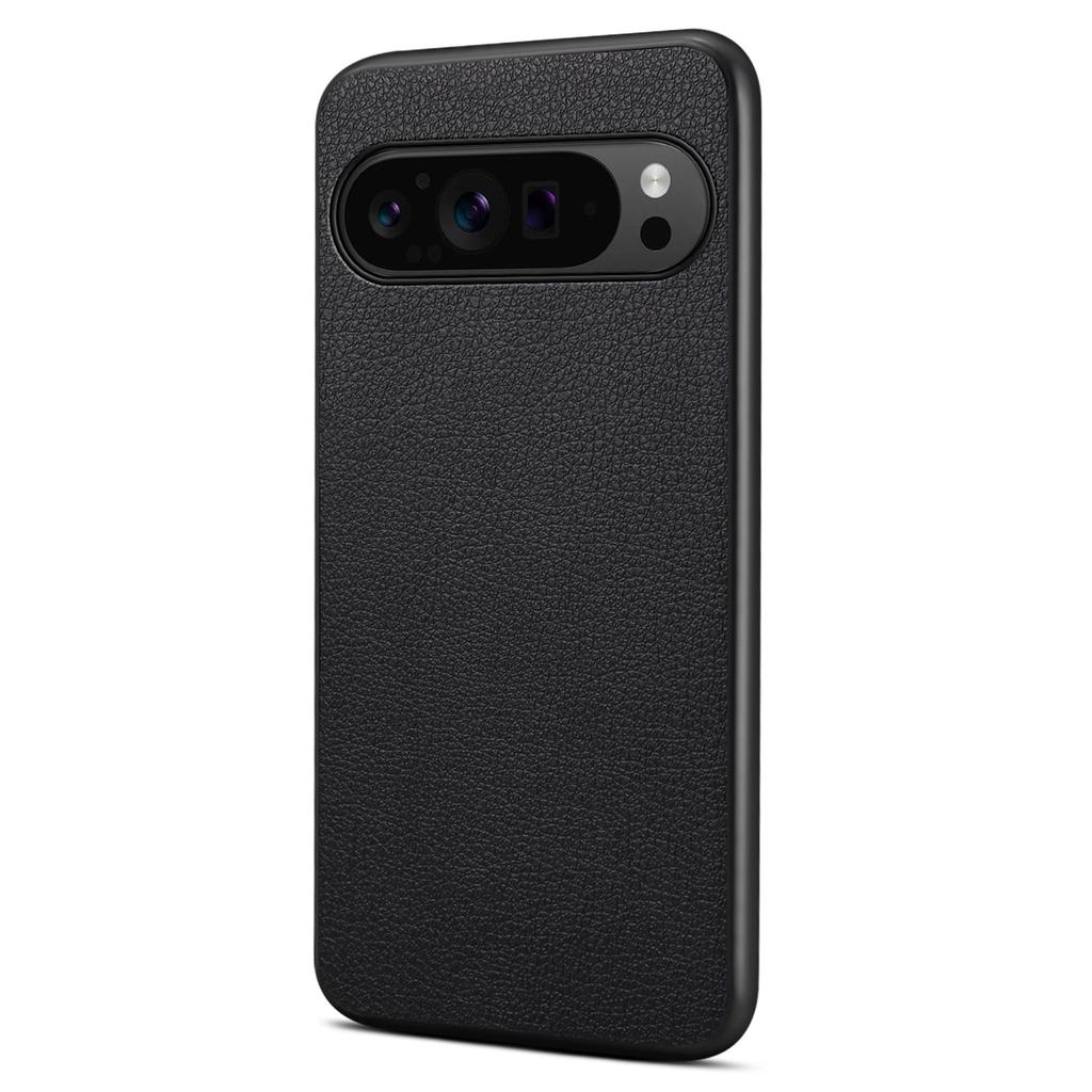 Чехол для Google Pixel 10/Pixel 10 Pro из кожи теленка с текстурой + ПК + ТПУ чехол для телефона