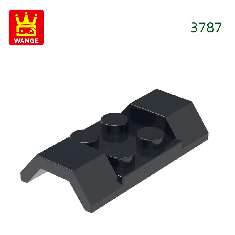 Нетоксичный 3787 100 г / 80 шт. 2x4 Блок для крыла автомобиля Moc Color Арочные аксессуары Совместимый с кубиками DIY Детская игрушка для сборки Подарок