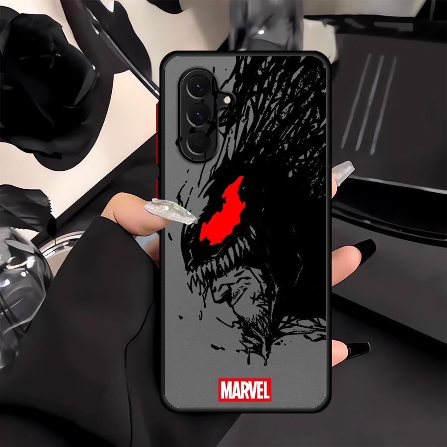 Чехол Marvels Spider-Man Venom для Samsung Galaxy A16 A52S A72 A53 A35 A14 A23 A15 A54 A17 A52 A34 A36 A73 A33 A56 A55 Телефон