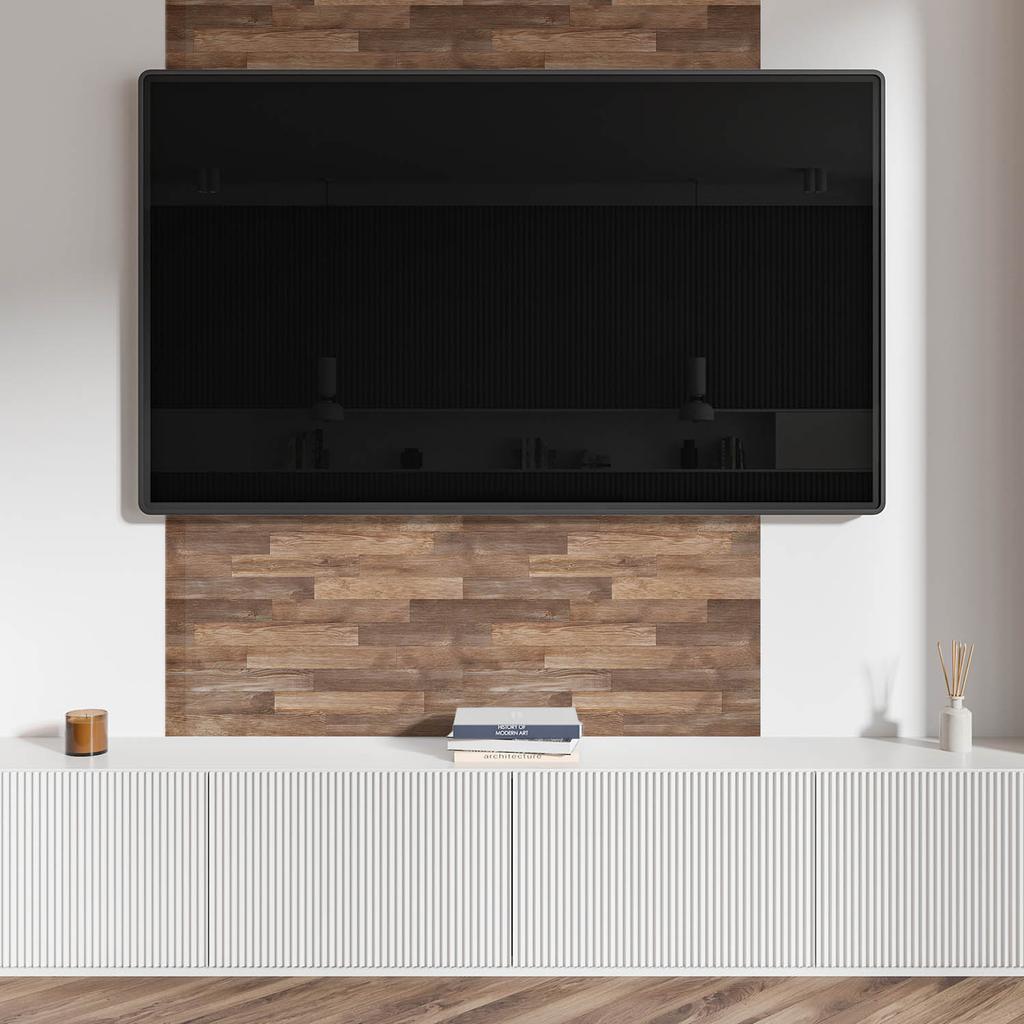 Self-adhesive vinyl flooring panel with pattern for the living room 120x60 cm