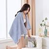 Банное полотенце из кораллового флиса, утолщенное и увеличенное 90 * 170, покрывающее тело. Взрослое быстросохнущее и впитывающее плавательное подарочное банное полотенце