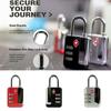 Инструмент безопасности Таможенный парольный замок Противоугонный шкафной замок 3-значный кодовый замок для путешествий