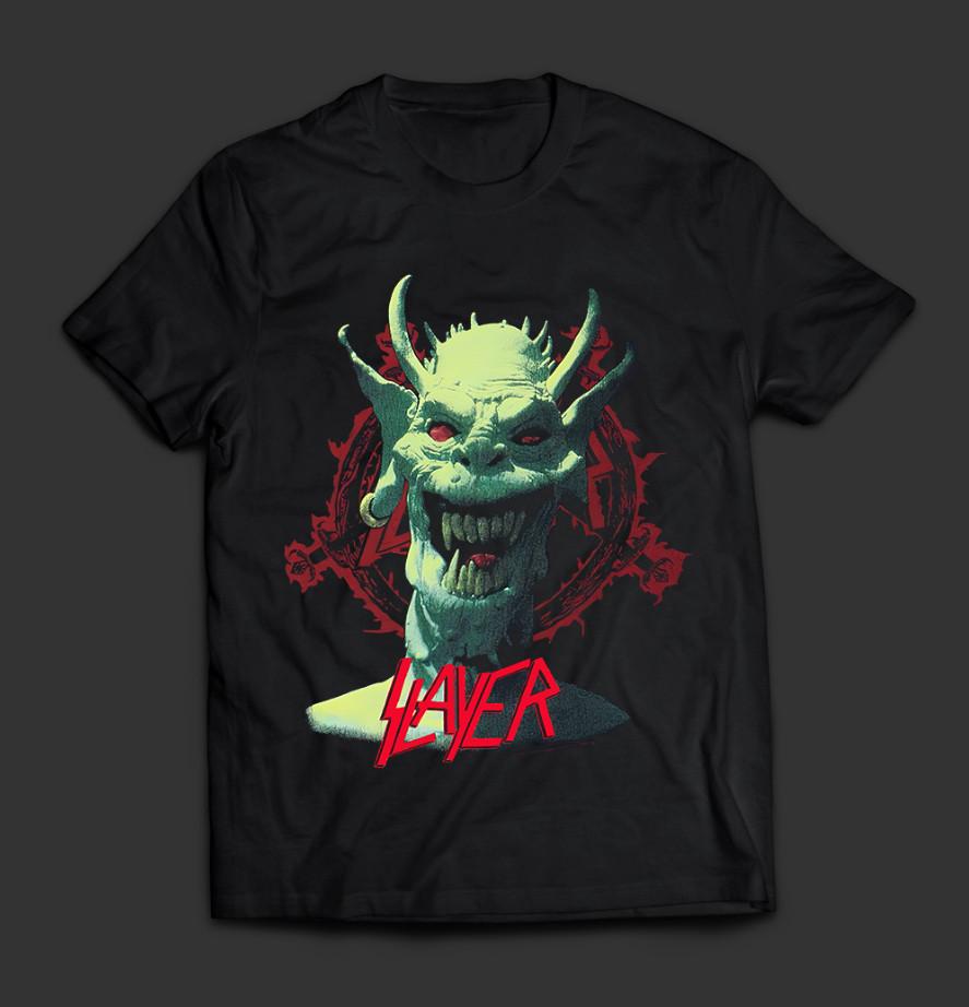 SLAYER – Корень всего зла: Футболка Reign of Chaos and Destruction двусторонняя