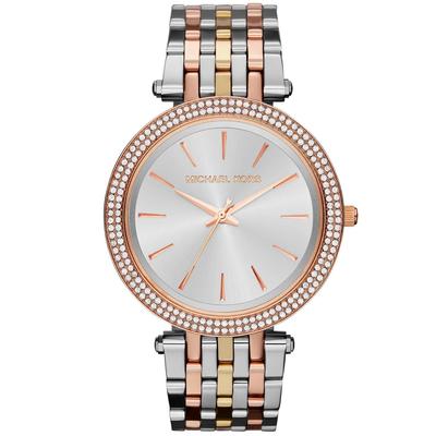 MK3203 Трехцветные блестящие часы Darci