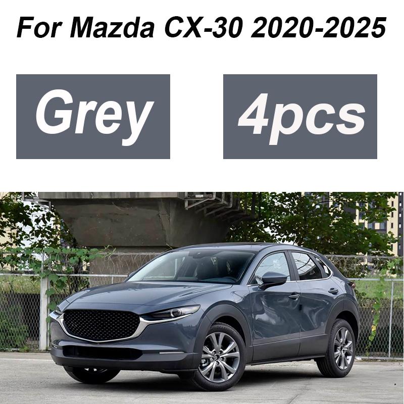 Для Mazda CX-30 Аксессуары 2025 -2025 4 шт. Окрашенные передние брызговики автомобиля Защита от грязи Задние грязевые щитки Колеса Автоаксессуары