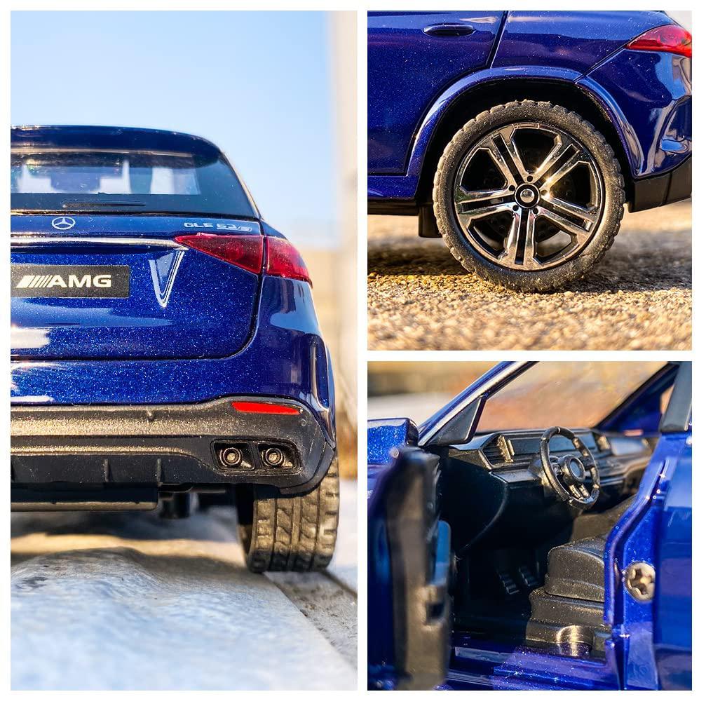 1/32 масштаб Benz AMG GLE 63S внедорожник игрушечный автомобиль, литая под давлением модель автомобиля с откидной спинкой со светом и звуком игрушечный транспорт для детей и мальчиков