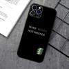 MAKE MONEY NOT FRIENDS Phone Case For Apple iPhone 15,14,13,12,11,XS,XR,X,8,7,Pro,Max,Plus,mini Silicone Black Cover