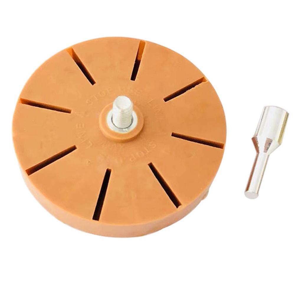 2 шт. 3,5-дюймовое резиновое колесо и резиновая пластина для удаления краски