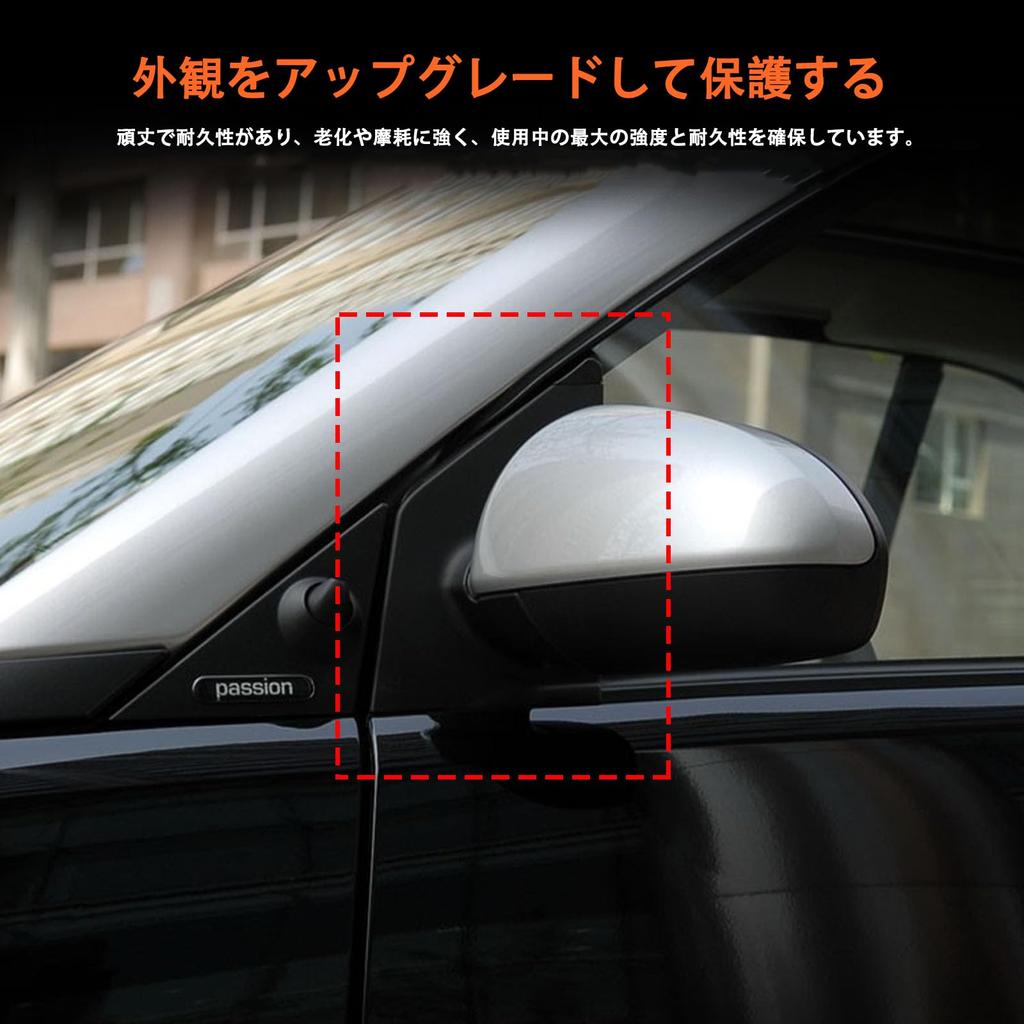 Зеркальные панели Hcilloend для нового умного легкого декоративного интерьера на заказ, комплект волокон A-pillar Mercedes-Benz (2009-2015), АБС-пластик, Установка, Наклейка,