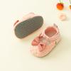 Осенняя обувь для маленькой девочки, детская обувь на мягкой подошве, летние тканевые сандалии для маленькой девочки, обувь с закрытым носком для возраста один год