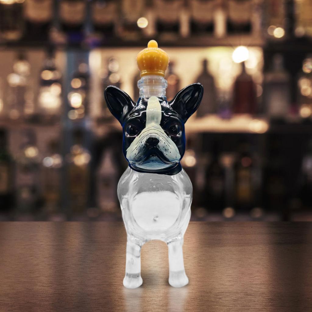 Смешная бутылка французского виски, 3D-гравированные бокалы для виски, винная стеклянная бутылка для виски для собак, Fanyil Eaglory, уникальный графин для вина, для мужчин