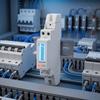 DDSU5886 1-Phase AC Electricity Meter 220V 5(80)A LCD Display with Backlight for DIN Rail Mounting Energy Monitoring