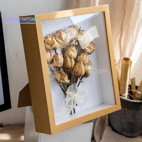 Фоторамка ручной работы DIY Искусственная доска - Креативная рамка для цветов в лаконичном стиле для дома