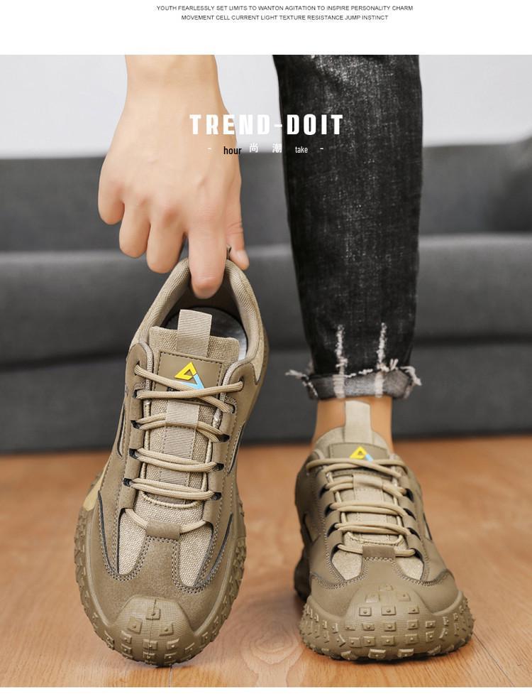 Мужская нескользящая обувь для активного отдыха, пеших походов и альпинизма - Повседневная рабочая обувь и обувь для альпинизма