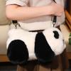 Panda Plush Toy Cartoon Child Bedroom Decoration Scene Doll Raccoon Backpack