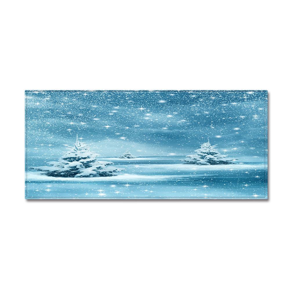 Рождественский кухонный песочный ковер придверный коврик длинный напольный коврик