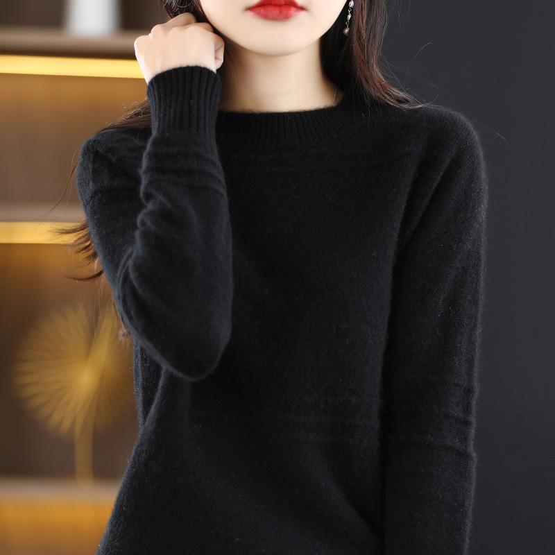 MODERN NEW SAGA Зима Мягкая теплая Свитера Трикотажный пуловер Осень Женский джемпер Вязаный топ