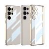 Подходит для Samsung S25ultra Прозрачный чехол S25u Однотонный Гальванизированный Чехол для мобильного телефона S25U Защитный чехол TPU Мягкий чехол