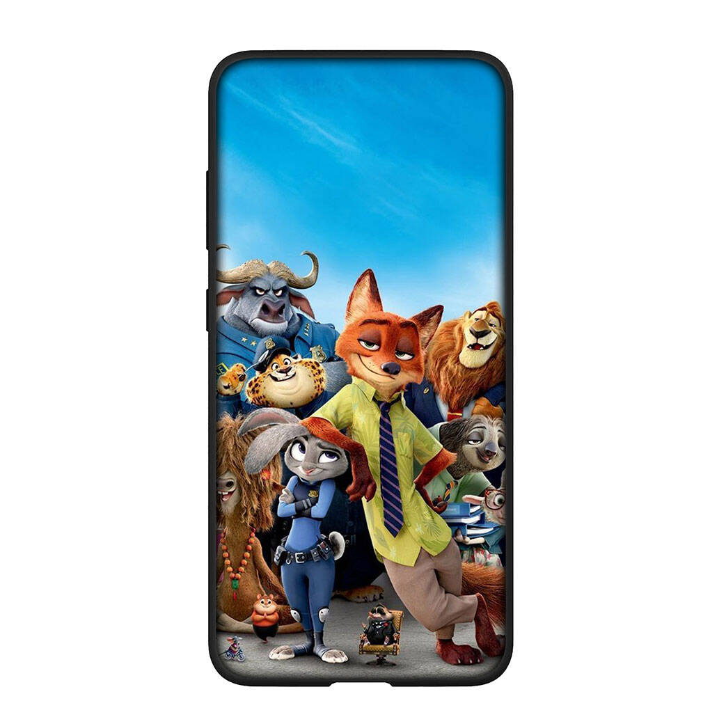 Чехол для телефона для iPhone 17 16 15 Plus X Huawei P30 P20 Lite Redmi Note 14 12 11 13 Pro Max OPPO A60 A80 A40 A18 Мультяшный Гэри Джуди Зверополис Ник 2 Чехол