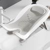 Infant Bath Tub Seat BPA-Free Material Foldable Design Hypoallergenic Baby Bath Support Compact Size Stable Shower Basin