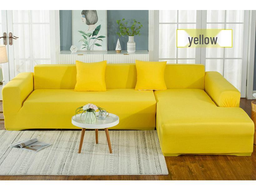 Универсальный эластичный чехол для дивана - Однотонный, Защита от царапин, Защита в четыре сезона для шезлонга