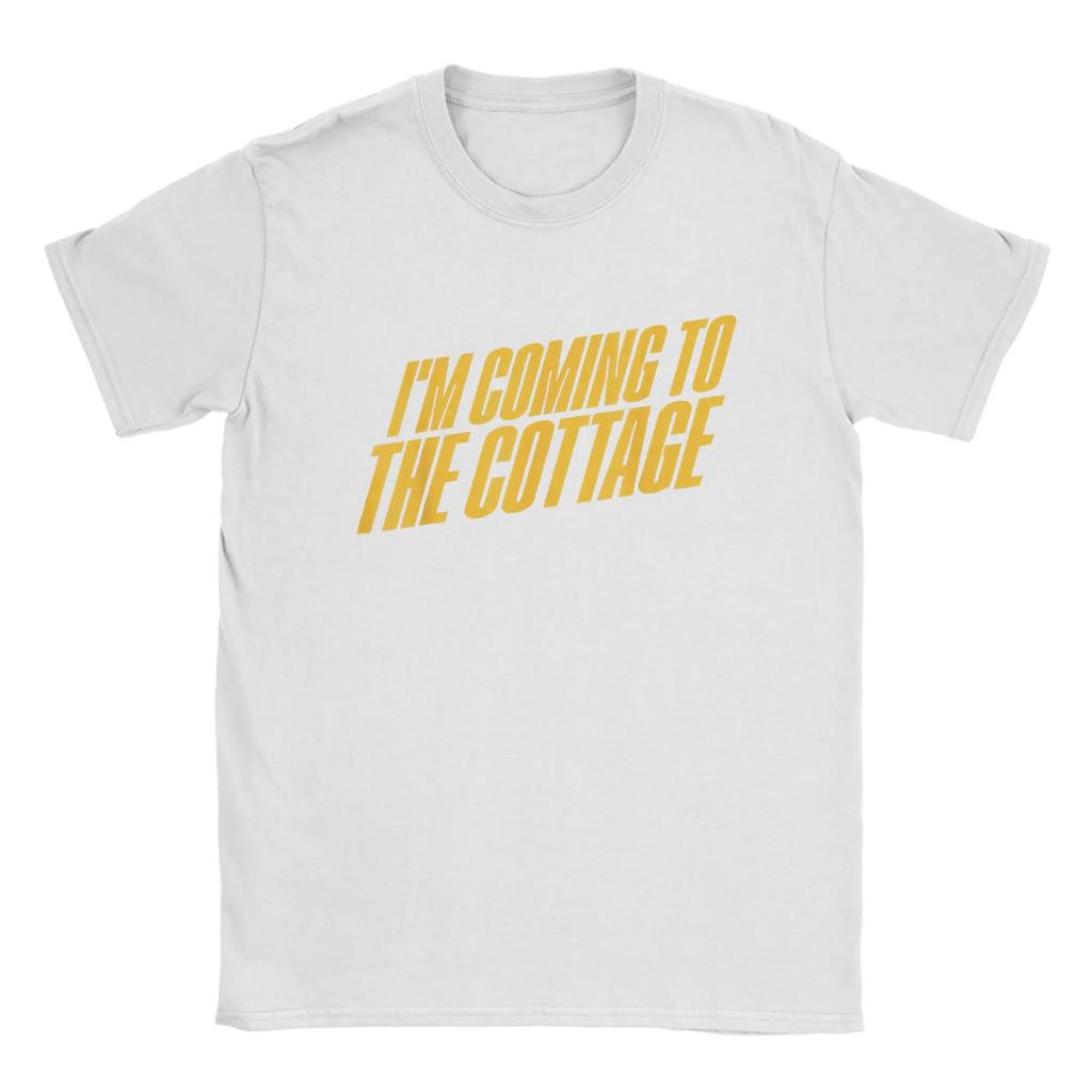 Women Unisex TShirt Hollander I Am Coming To The Cottage Crazy Women Cotton Tees Short Sleeve T Shirt Round Neck Clothes Party