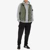 STONE ISLAND Garment Dyed Popover Hoodie 'Grey Marl' Men's 741564151-V0M64