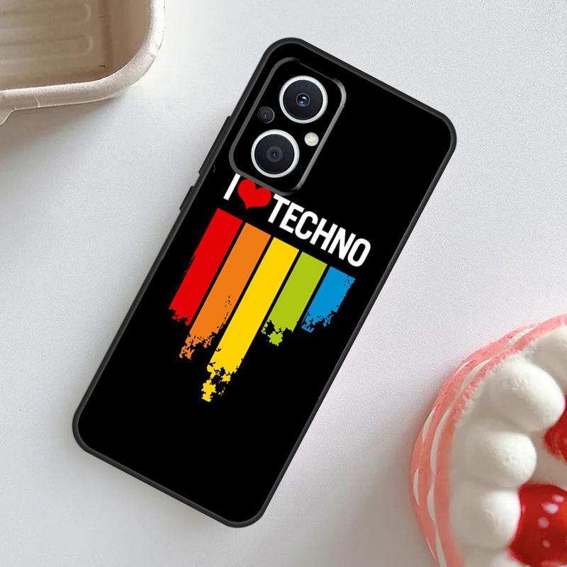 Чехол в стиле Техно для OPPO Reno 10 Pro 11F 4Z 5Z 8T 4 5 6 7 8 Lite OPPO Find X2 X3 Neo X5 X6 Pro