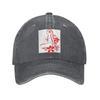 Unisex Baseball Hats Hinano Tahiti Denim Fabric Summer Sports Baseball Caps Hip Hop Cap Casquette