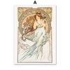 Goddess Alphonse Mucha Les Saisons Wall Art Poster Print Canvas Painting Nordic Vintage Pictures Living Room Home Decoration