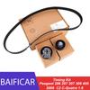 Baificar Новый комплект ремня ГРМ Натяжитель Ролик Набор Для Peugeot 206 207 307 308 408 2008 Citroen C2 C-Quatre 1.6