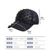 New lace flower pearl breathable baseball cap women's summer thin mesh sunscreen sunshade cap