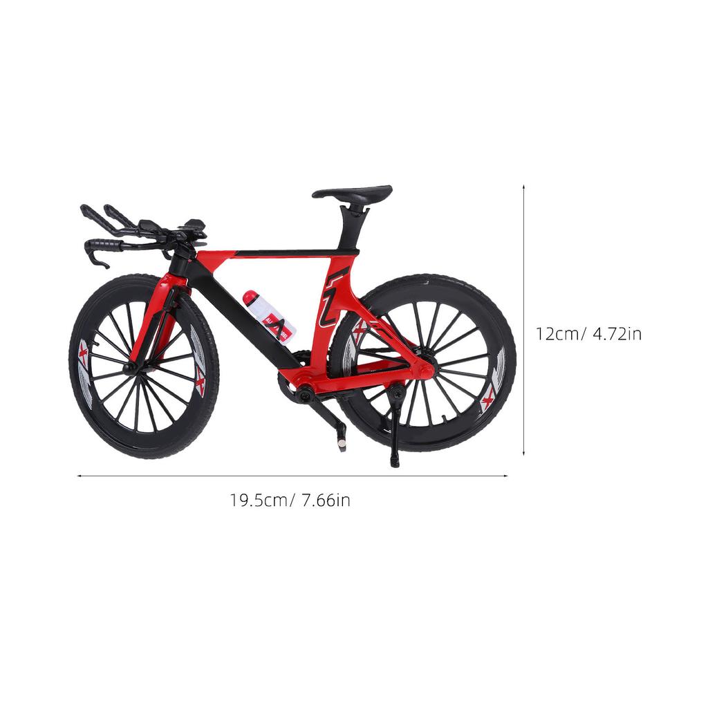 1Pcs Simulation Bike Creative Desktop Ornament Chic Tabletop Crafts Home Decor Mini Bike Decoration for Room Office Decoration