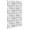 VidaXL Roller Shower Curtain 160x240 Cm Fabric Width 156 Cm, Shower Blind, Roller Shower Curtain, 4014930
