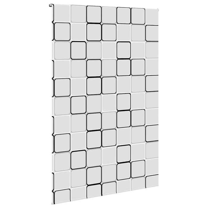 VidaXL Roller Shower Curtain 160x240 Cm Fabric Width 156 Cm, Shower Blind, Roller Shower Curtain, 4014930