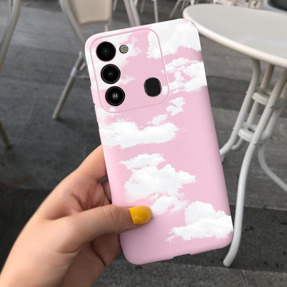 For Tecno Spark 8C Case KG5k Shockproof Soft silicone TPU Back Cover For Tecno Spark 8 Pro Spark8 Phone Cases Spark8 Case Bumper