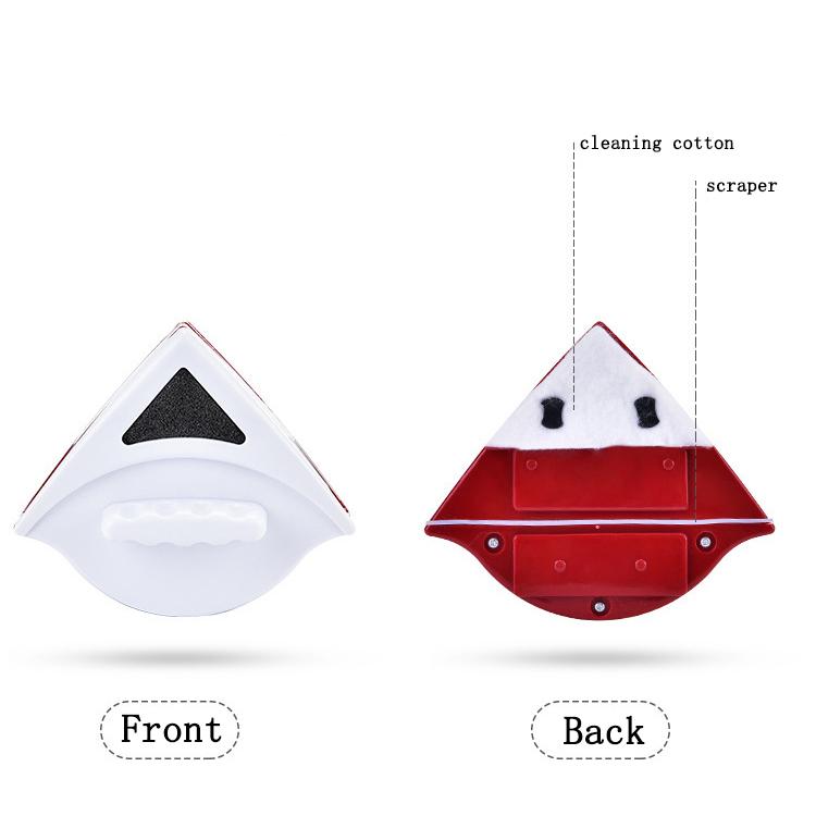 Высотные двухсторонние магнитные оконные стеклоочистители для артефактов, домашние многофункциональные двухслойные полые стеклянные протирки