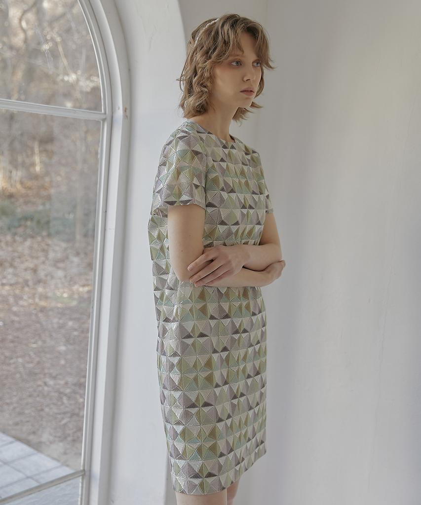 Tina Blossom Pont Neuf Dress